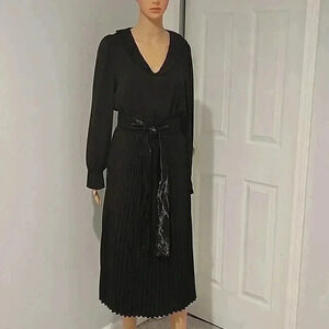 Wild firn maxi dress pleated skirt